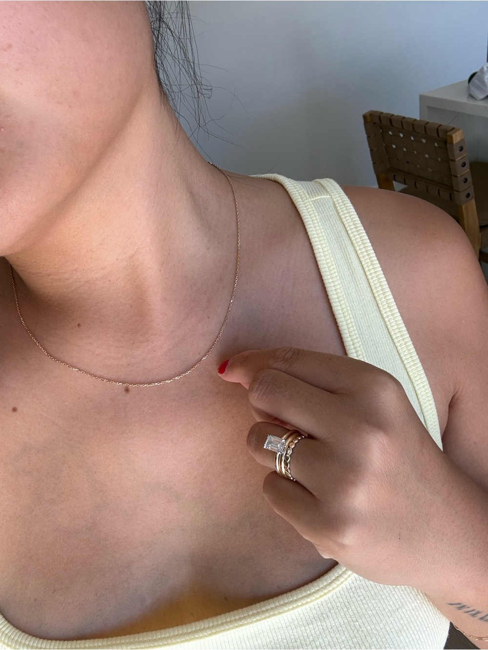 Gorjana 14K Gold Delicate Link Chain - Picture 7 of 8